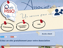Tablet Screenshot of oueb-asso.fr
